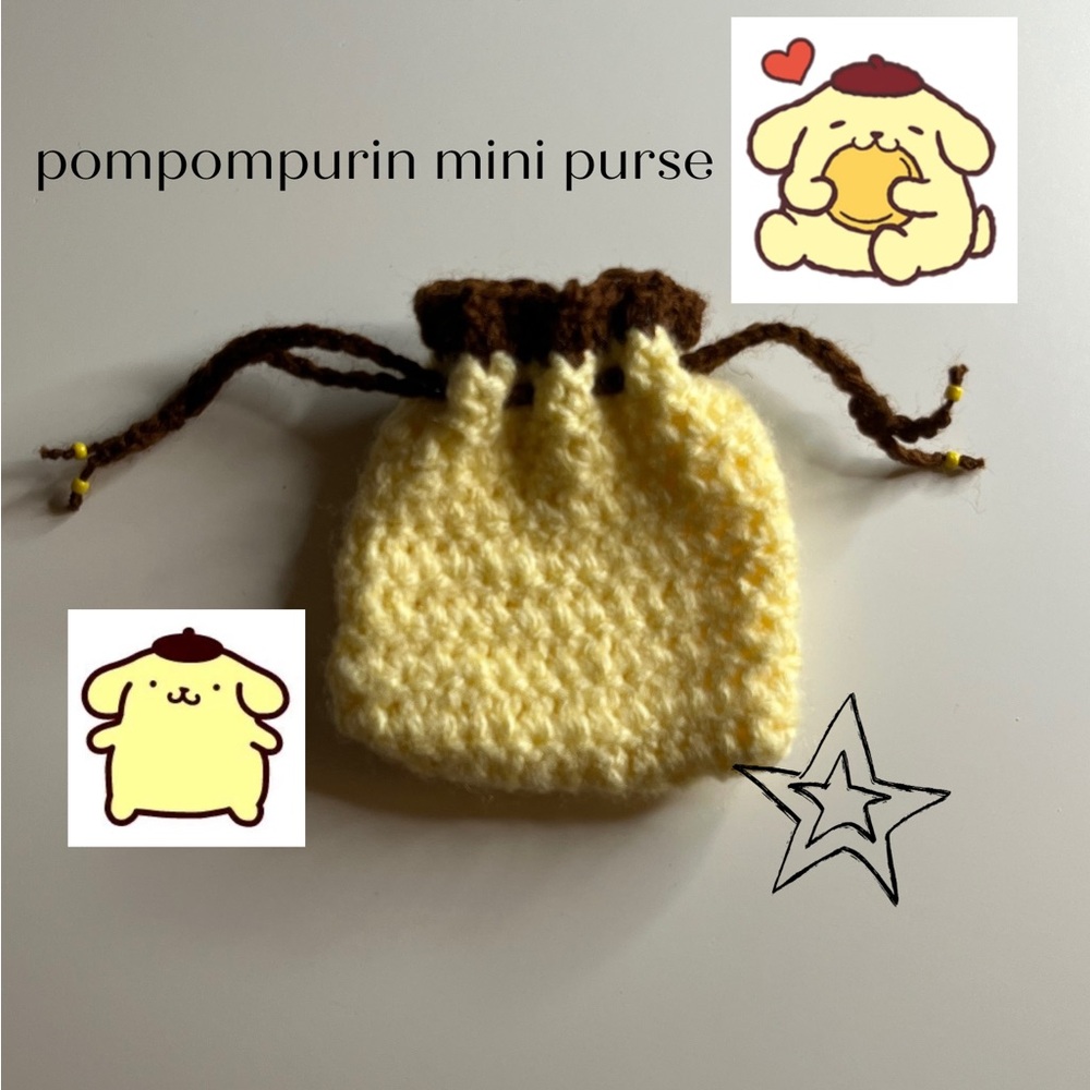 Yellow purse PomPomPurin